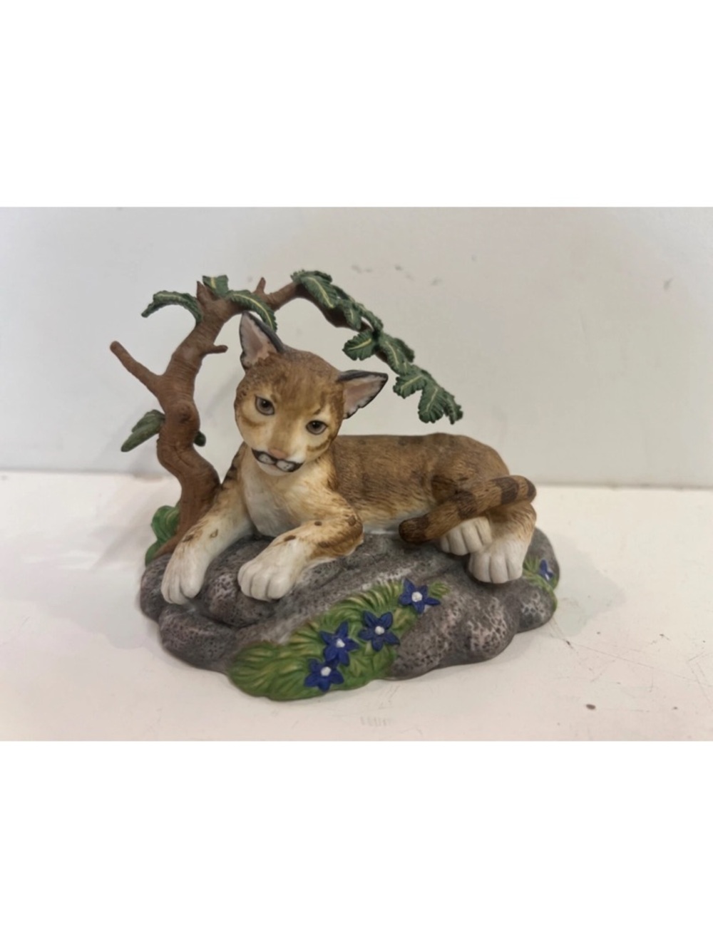 Vintage Lenox Mountain Daydream “Cougar” Figurine 1996